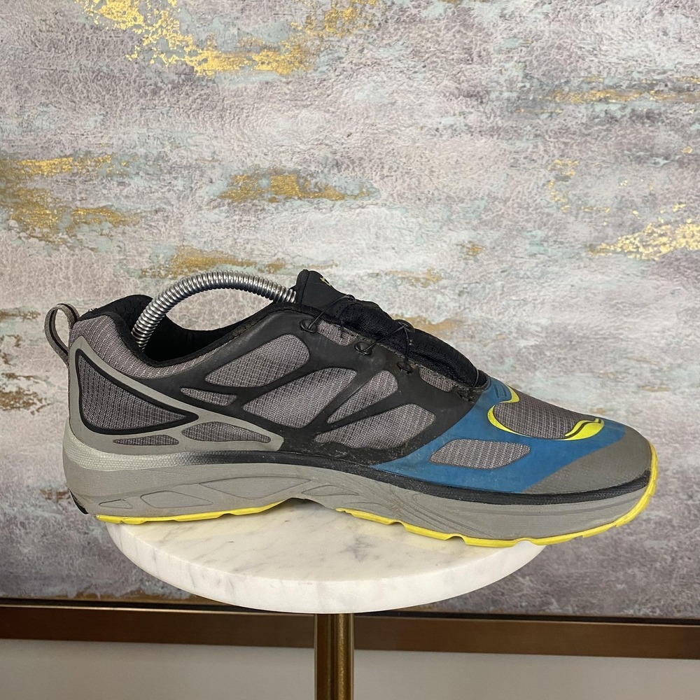 Topo Athletic Runduro Shoes Mens Size 9.5 Gray Teal Dial Running Sneakers - Picture 5 of 11